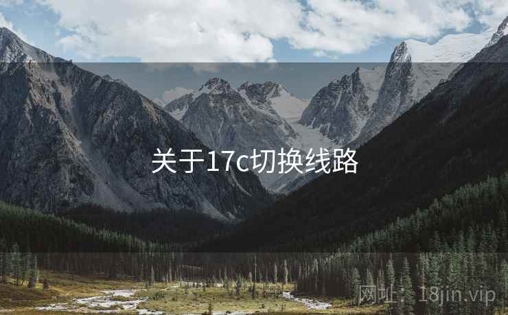 关于17c切换线路