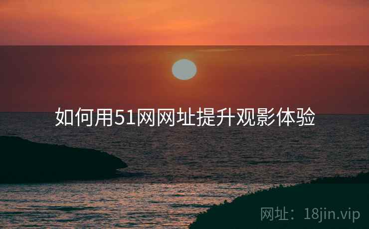 如何用51网网址提升观影体验