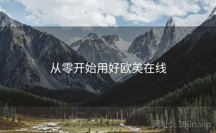 从零开始用好欧美在线