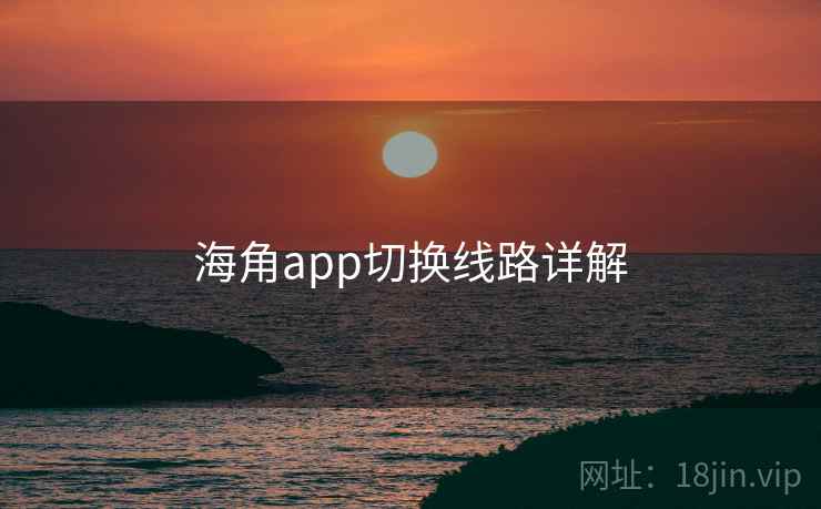 海角app切换线路详解
