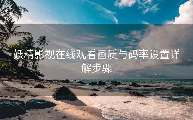 妖精影视在线观看画质与码率设置详解步骤